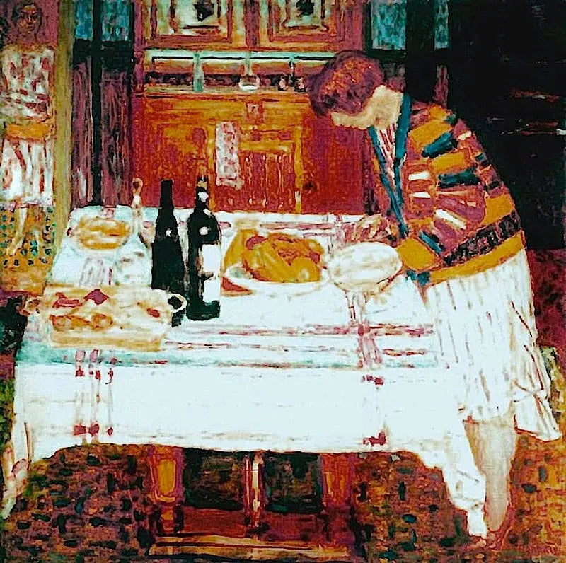 Po posiłku - Pierre Bonnard