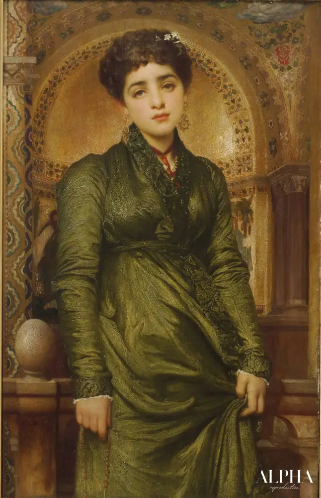 Après les vêpres - Frederic Leighton - Reproductions de tableaux et peintures haut de gamme