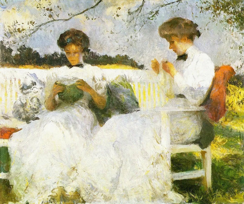 Popołudnie we wrześniu - Frank Weston Benson