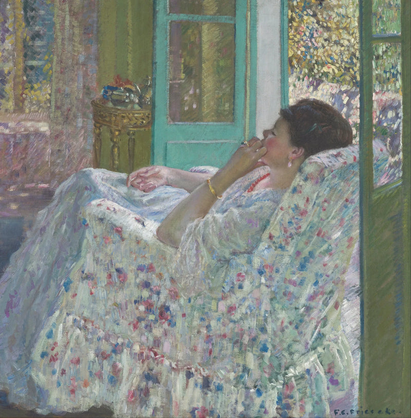 Popołudnie - Sala Żółta - Frederick Carl Frieseke