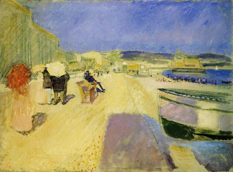 Popołudnie na Promenadzie Anglików - Edvard Munch