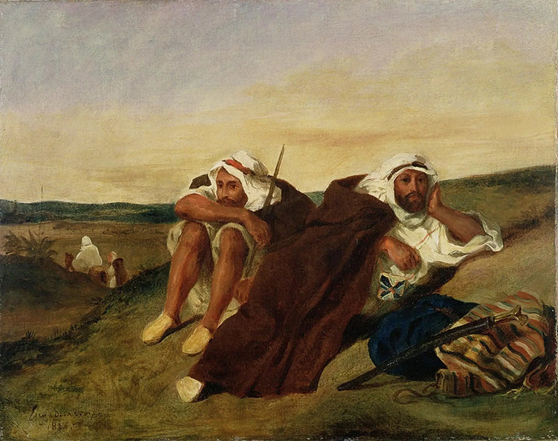 Arabowie z Oranu - Eugène Delacroix