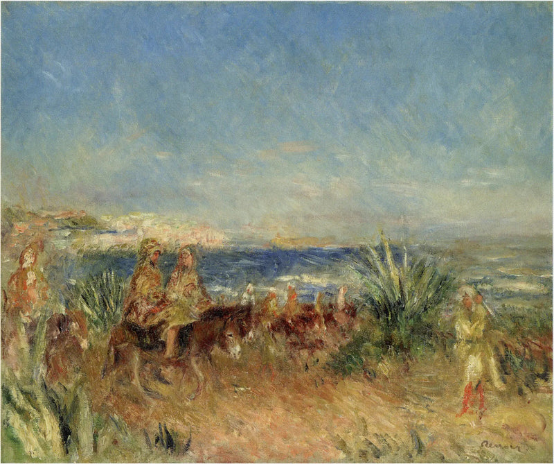 Arabowie na osłach - Pierre-Auguste Renoir