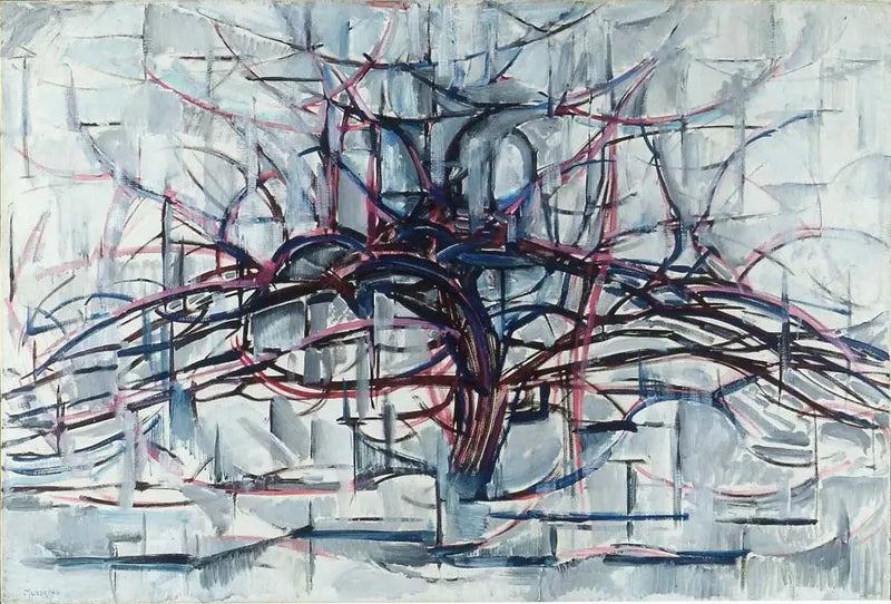 Poziome drzewo - Piet Mondrian
