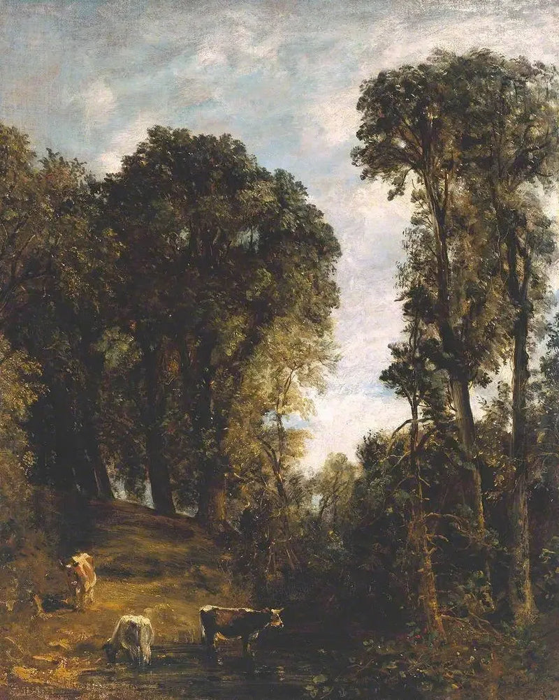 Drzewa w Hampstead - John Constable
