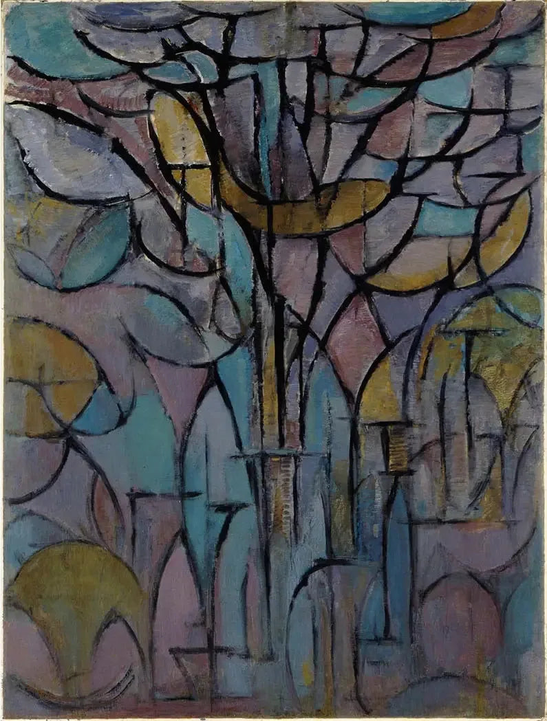 Drzewa - Piet Mondrian