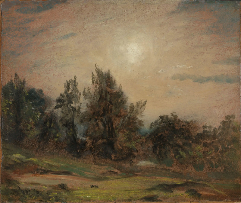 Drzewa na Hampstead Heath - John Constable