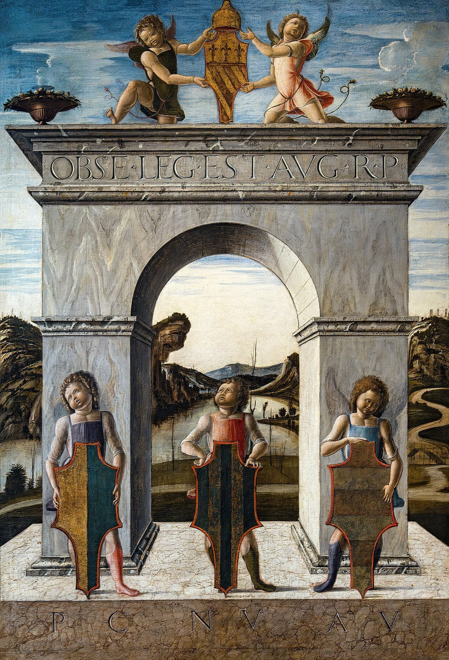 Łuk Triumfalny Doge Nicolò Tron - Alvise Vivarini