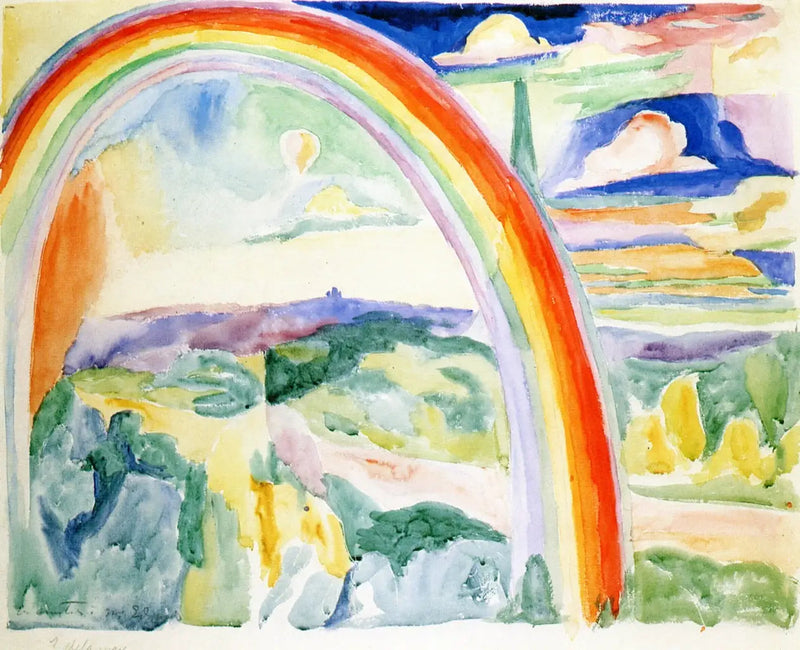 Tęcza - Robert Delaunay