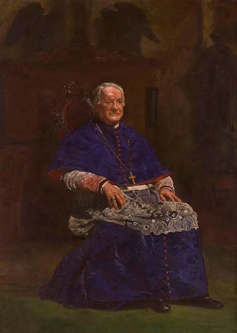 Arcybiskup James Frederick Wood - Thomas Eakins