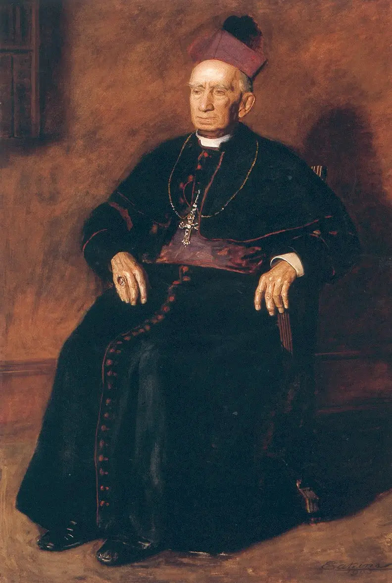 Archevêque William Henry Elder - Thomas Eakins image 1 reproduction artisanale de tableau
