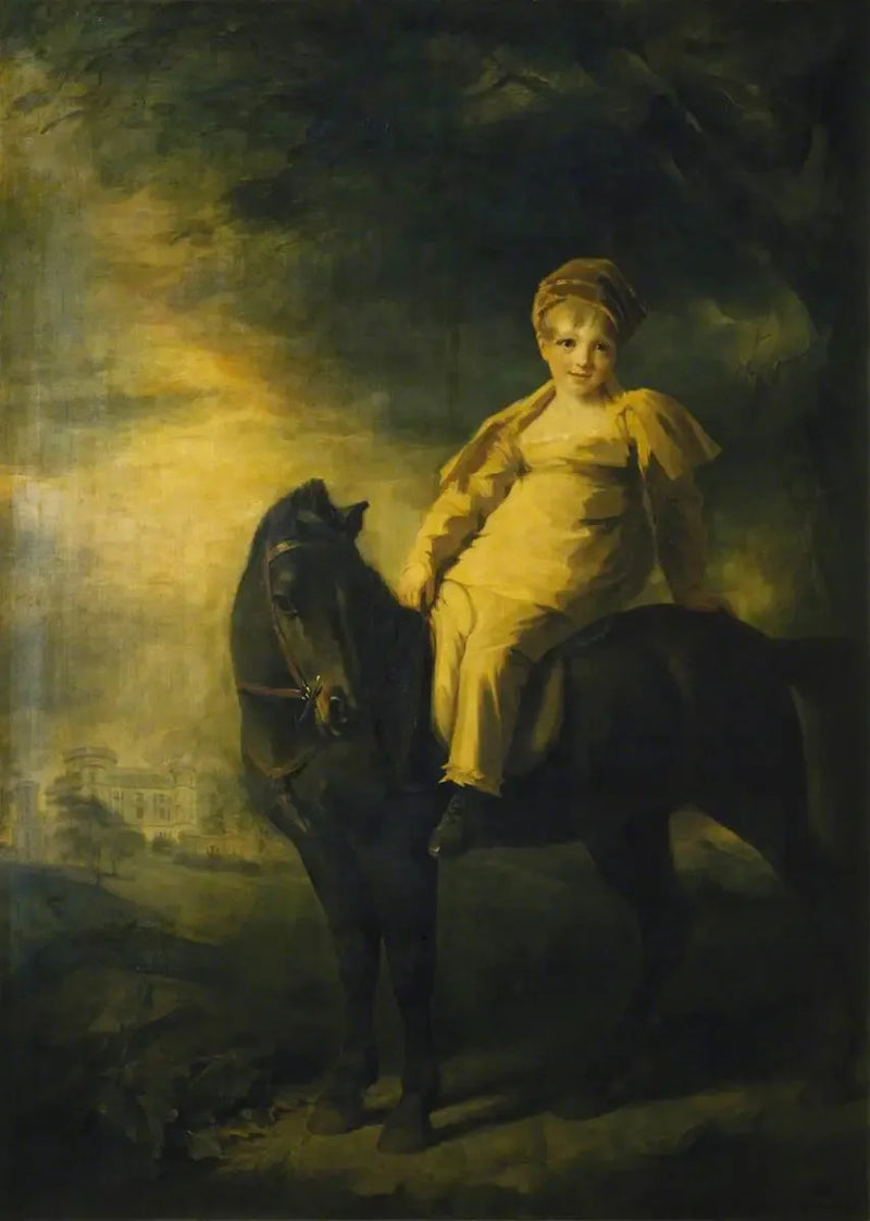 Archibald Montgomerie, później 13. hrabia Eglinton PC, KT (1812-1861), gdy był jeszcze chłopcem na koniu - Henry Raeburn