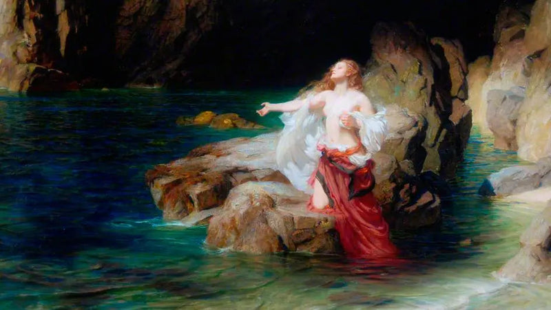 Porzucona Ariadna przez Tezeusza - Herbert Draper