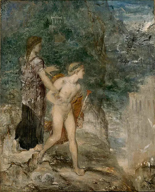 Ariane i Tezeusz - Gustave Moreau