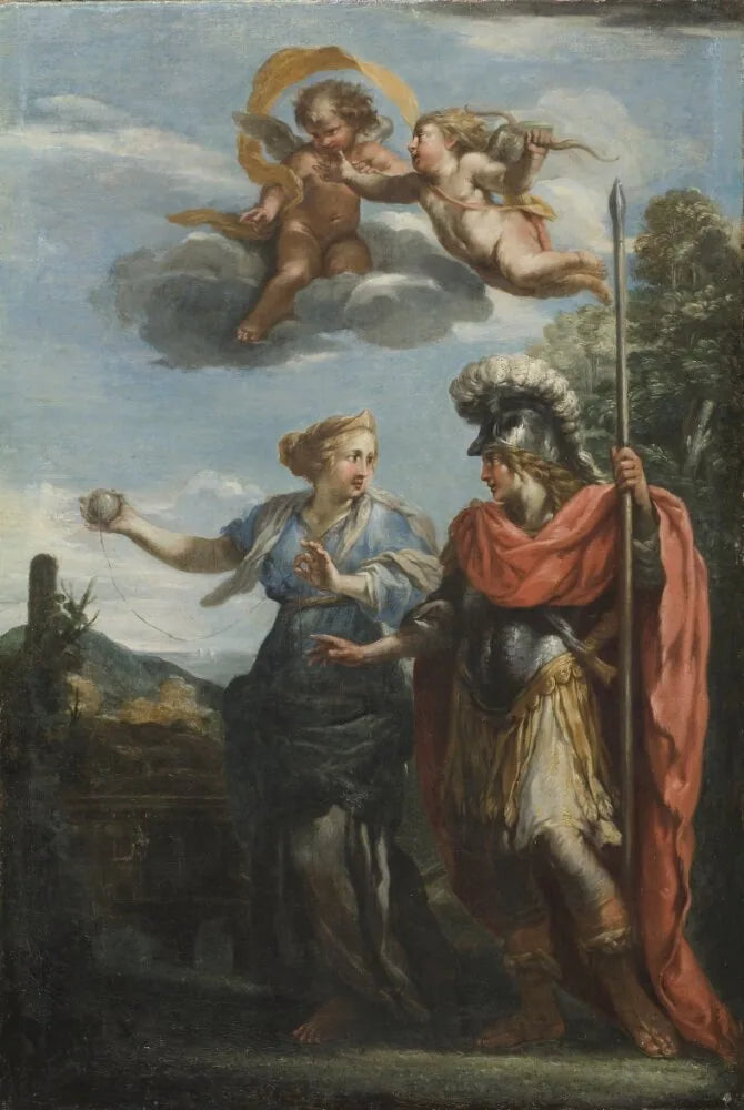 Ariane i Tezeusz - Pietro da Cortona