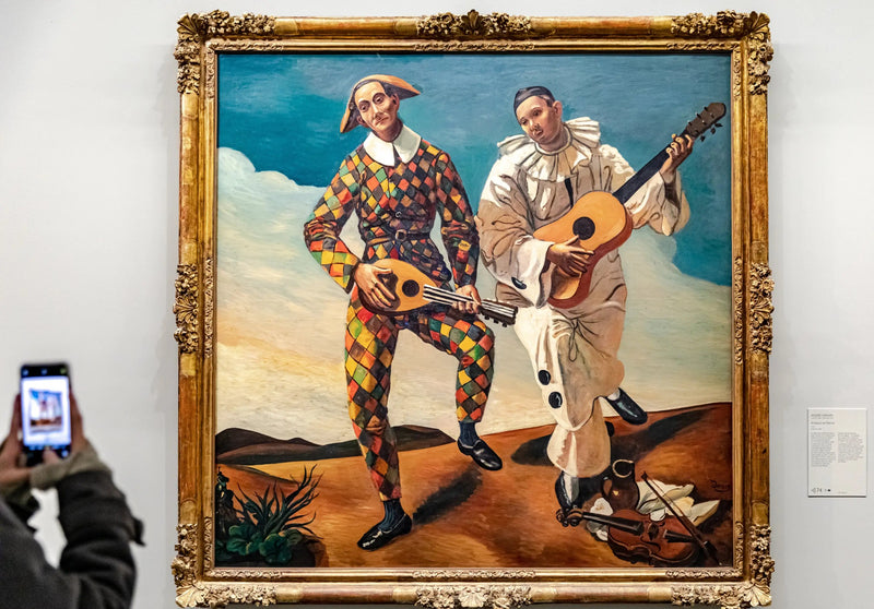 Arlekin i Pierrot - André Derain