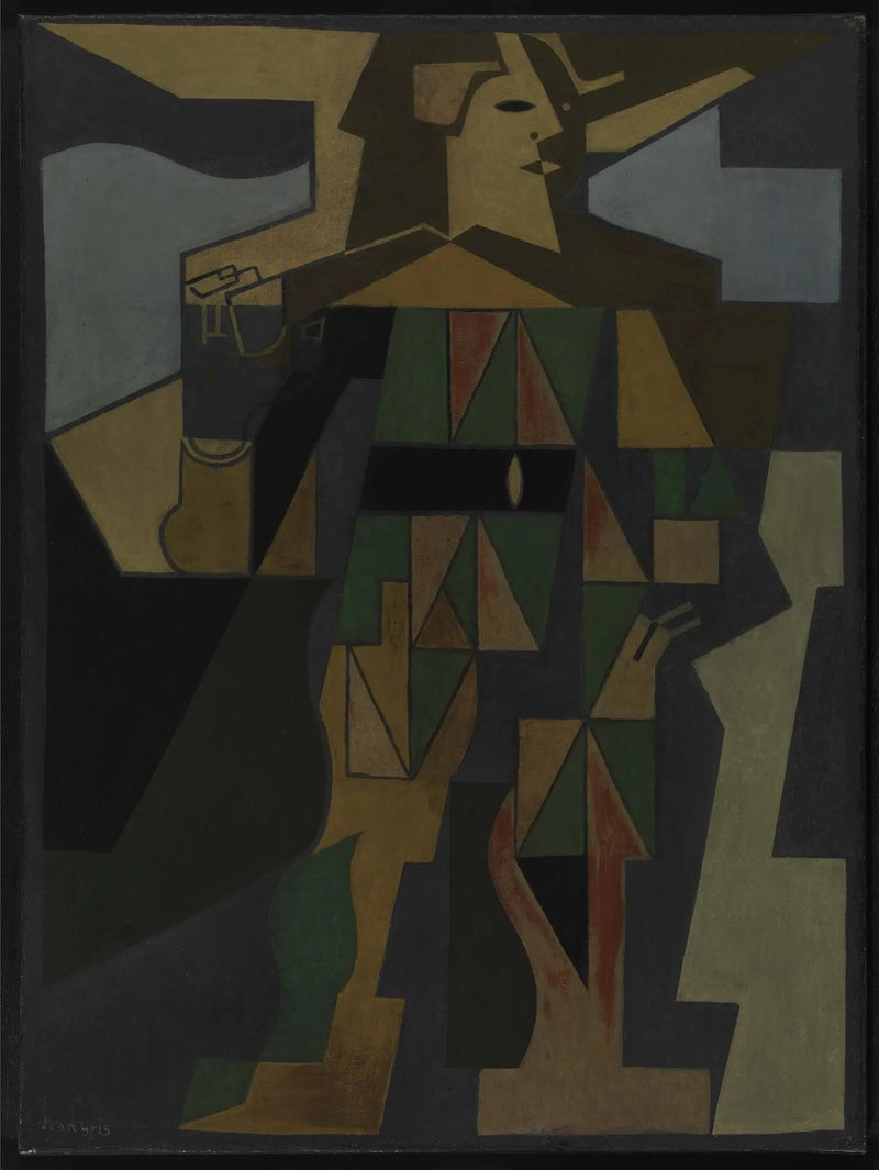 Arlekin - Juan Gris
