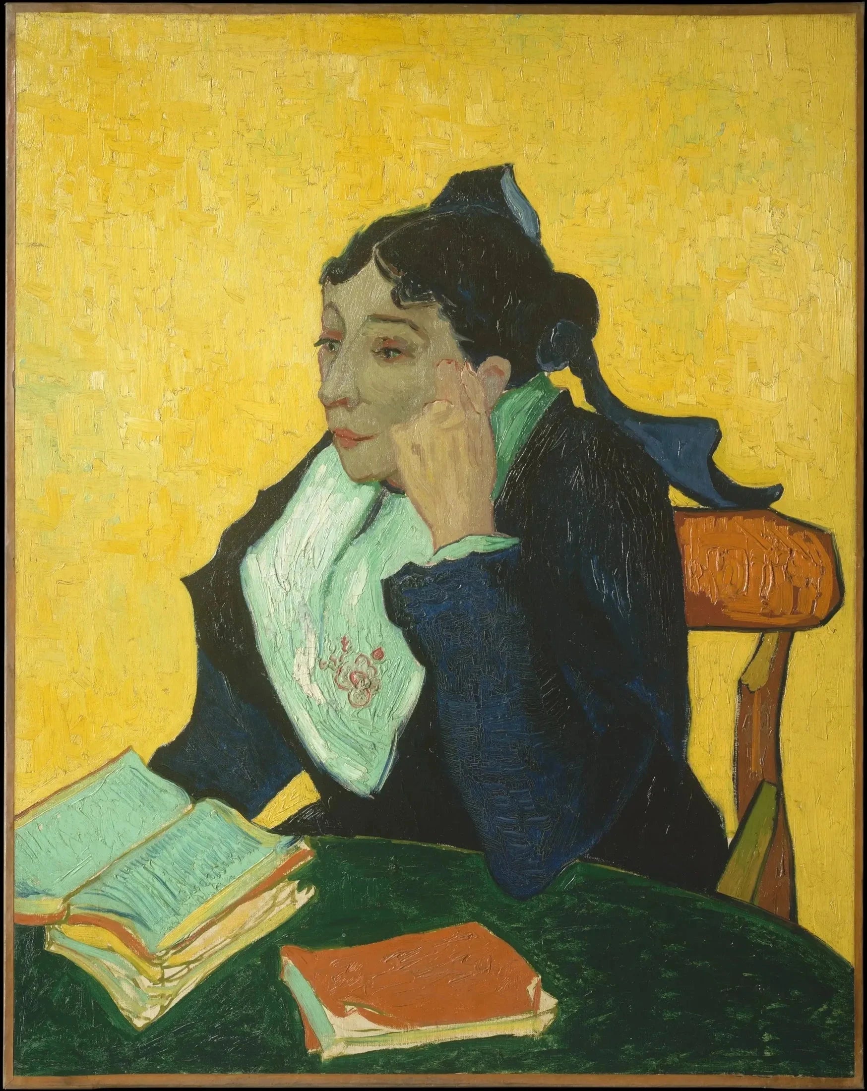 L’Arlésienne, portrait de Madame Ginoux, de Vincent van Gogh, février 1890, Galleria Nazionale, Rome