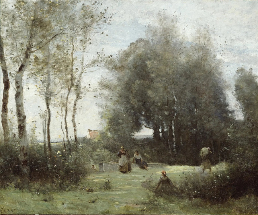 Arleux-Palluel, Most spotkań - Jean-Baptiste Camille Corot