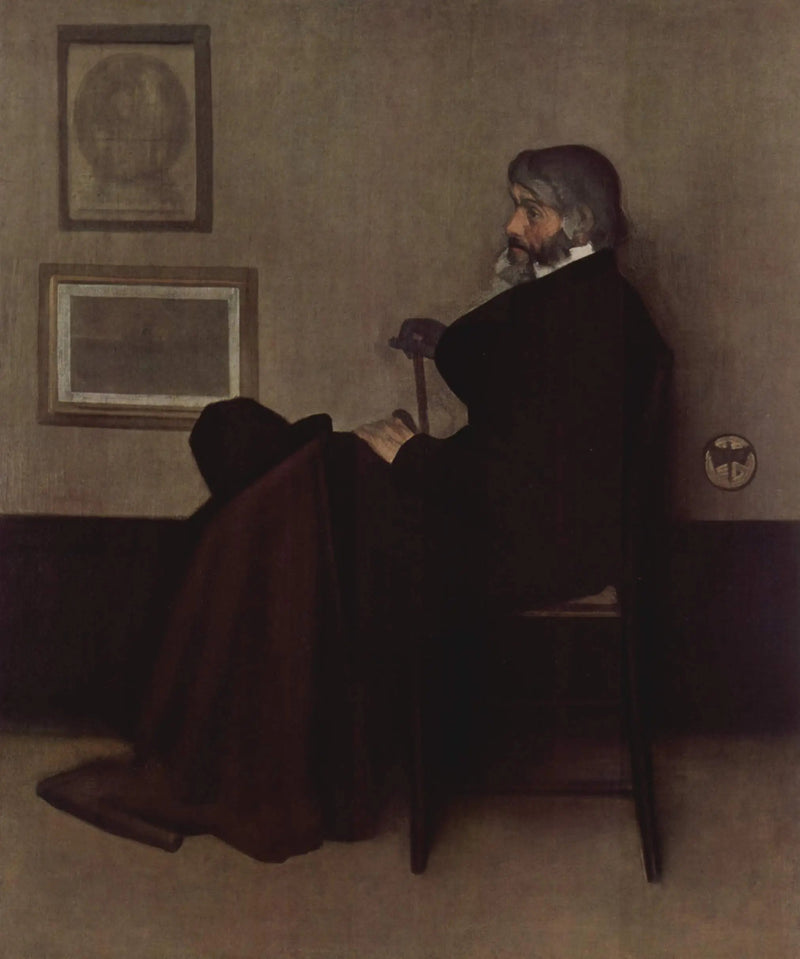 Układ w szarościach i czerni nr 2 - James Abbott McNeill Whistler