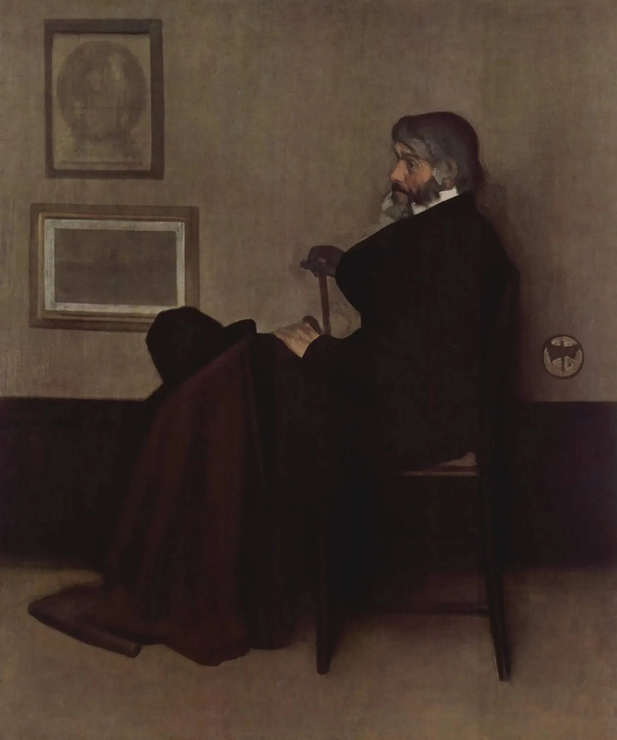 Układ w szarościach i czerni nr 2 - James Abbott McNeill Whistler