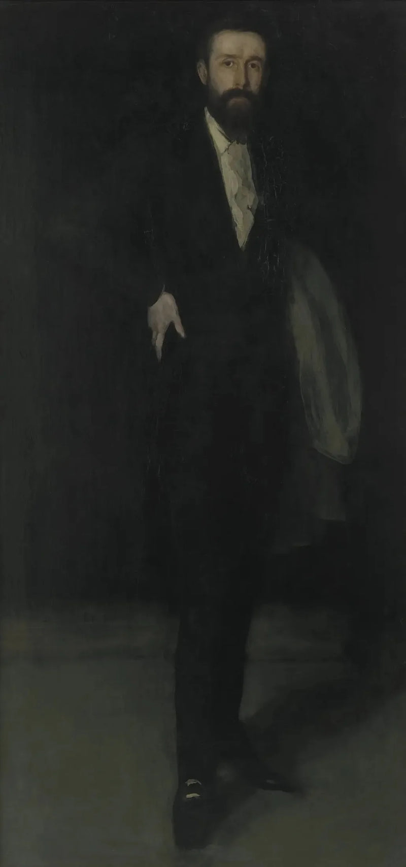 Ułożenie w czerni: Portret F. R. Leylanda - James Abbott McNeill Whistler