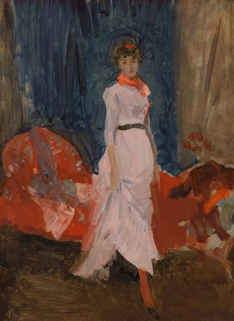 Ułożenie w różu, czerwieni i fiolecie - James Abbott McNeill Whistler