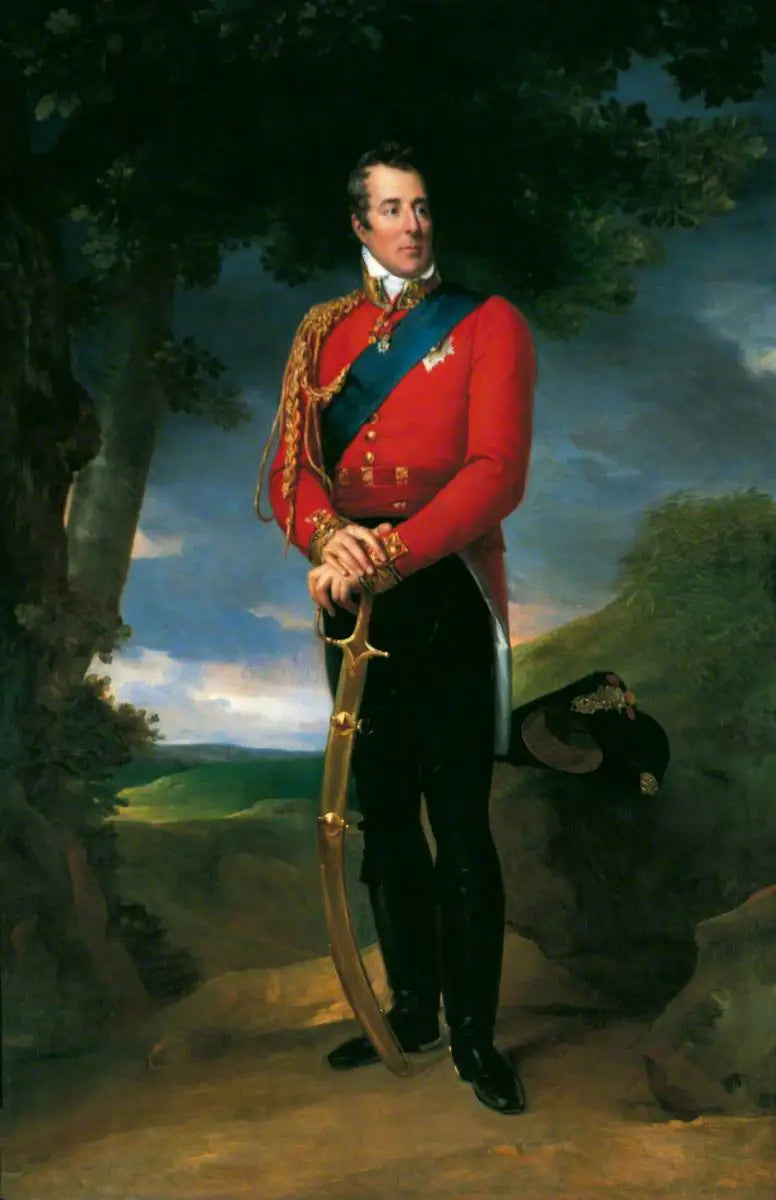 Arthur Wellesley (1769–1852), 1er duc de Wellington, maréchal et Premier ministre - François Gérard image 2 reproduction de peinture à l’huile