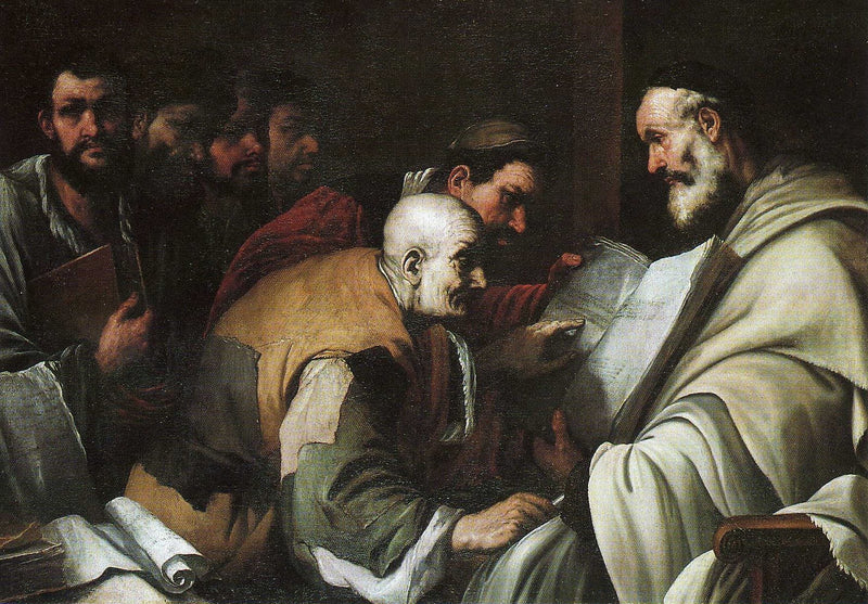 Zgromadzenie religijnych - Luca Giordano
