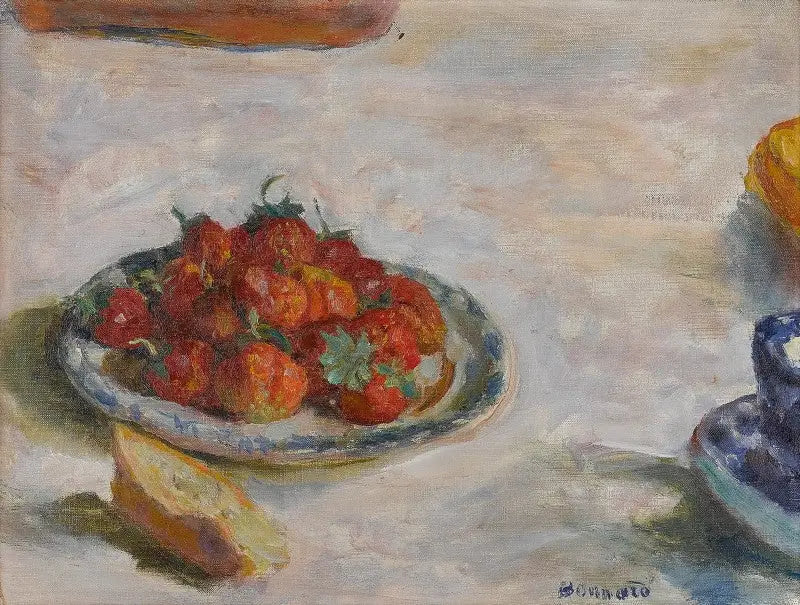 Talerz truskawek - Pierre Bonnard