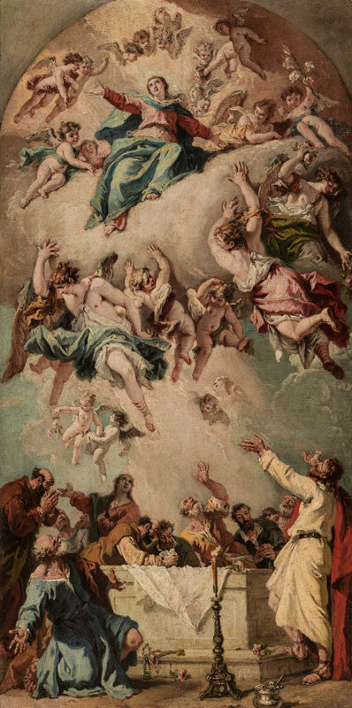 Wniebowzięcie Najświętszej Maryi Panny - Sebastiano Ricci