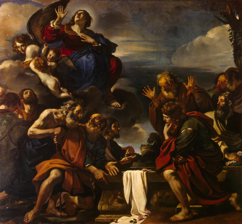 Wniebowzięcie Najświętszej Maryi Panny - Guercino