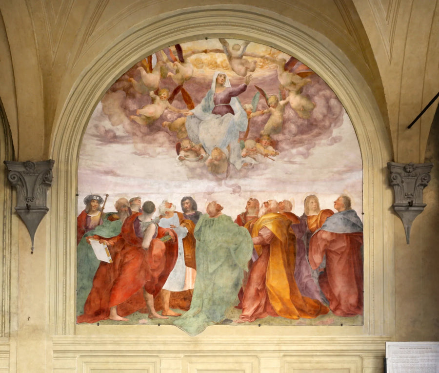 Wniebowzięcie Marii - Rosso Fiorentino