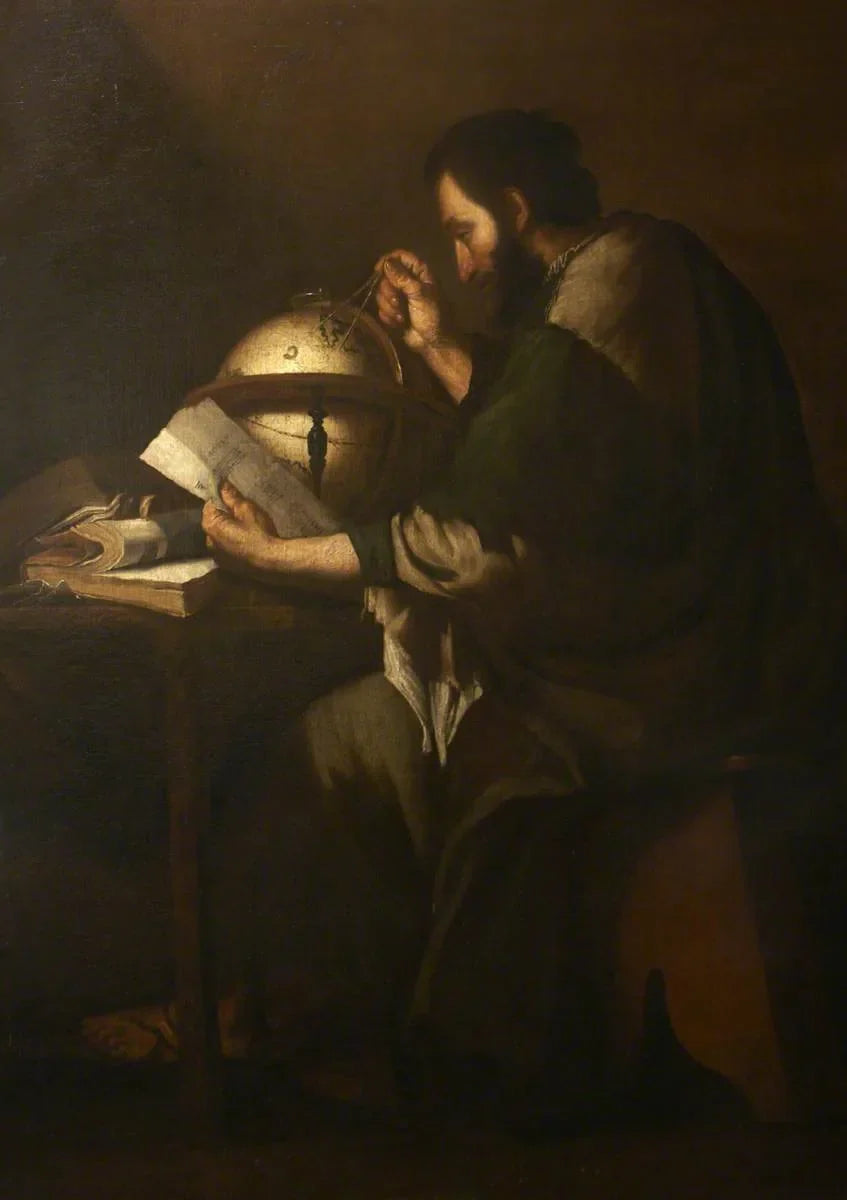 Astronom w swoim biurze - Jusepe de Ribera