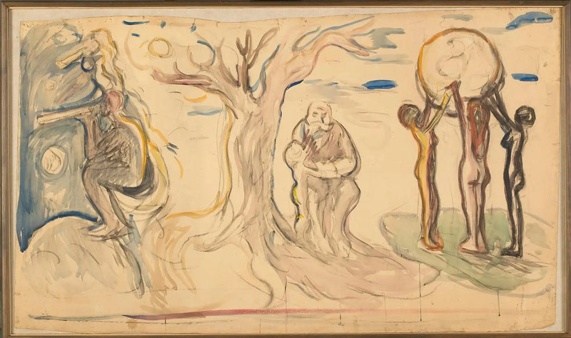 Astronomia, Historia i Geografia - Edvard Munch