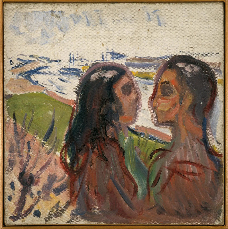 Atrakcja w krajobrazie - Edvard Munch