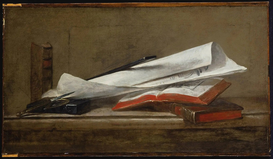 Atrybuty architekta - Jean Simeón Chardin