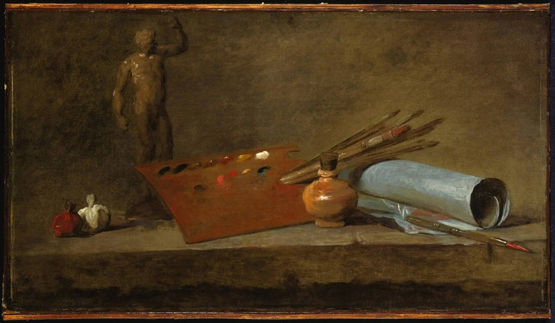 Atrybuty malarza - Jean Simeón Chardin