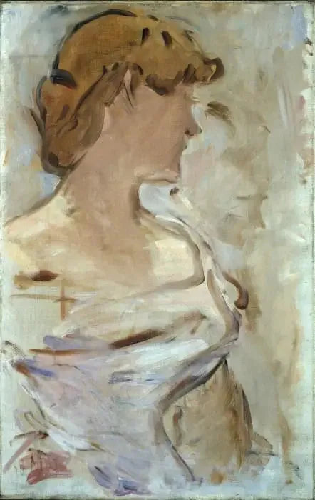 Na Balu - Marguerite de Conflans w toalecie balowej - Édouard Manet