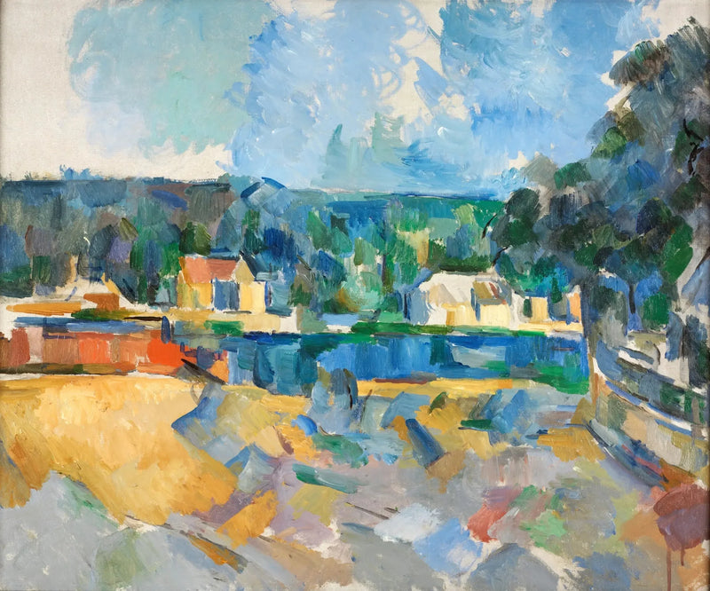 Nad brzegiem rzeki - Paul Cézanne