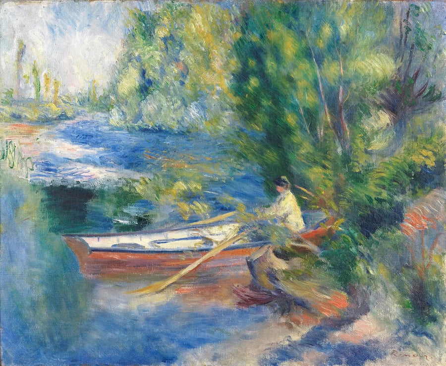 Nad brzegiem wody - Pierre-Auguste Renoir