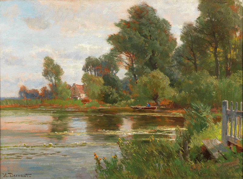 Nad brzegiem stawu - Hugo Darnaut