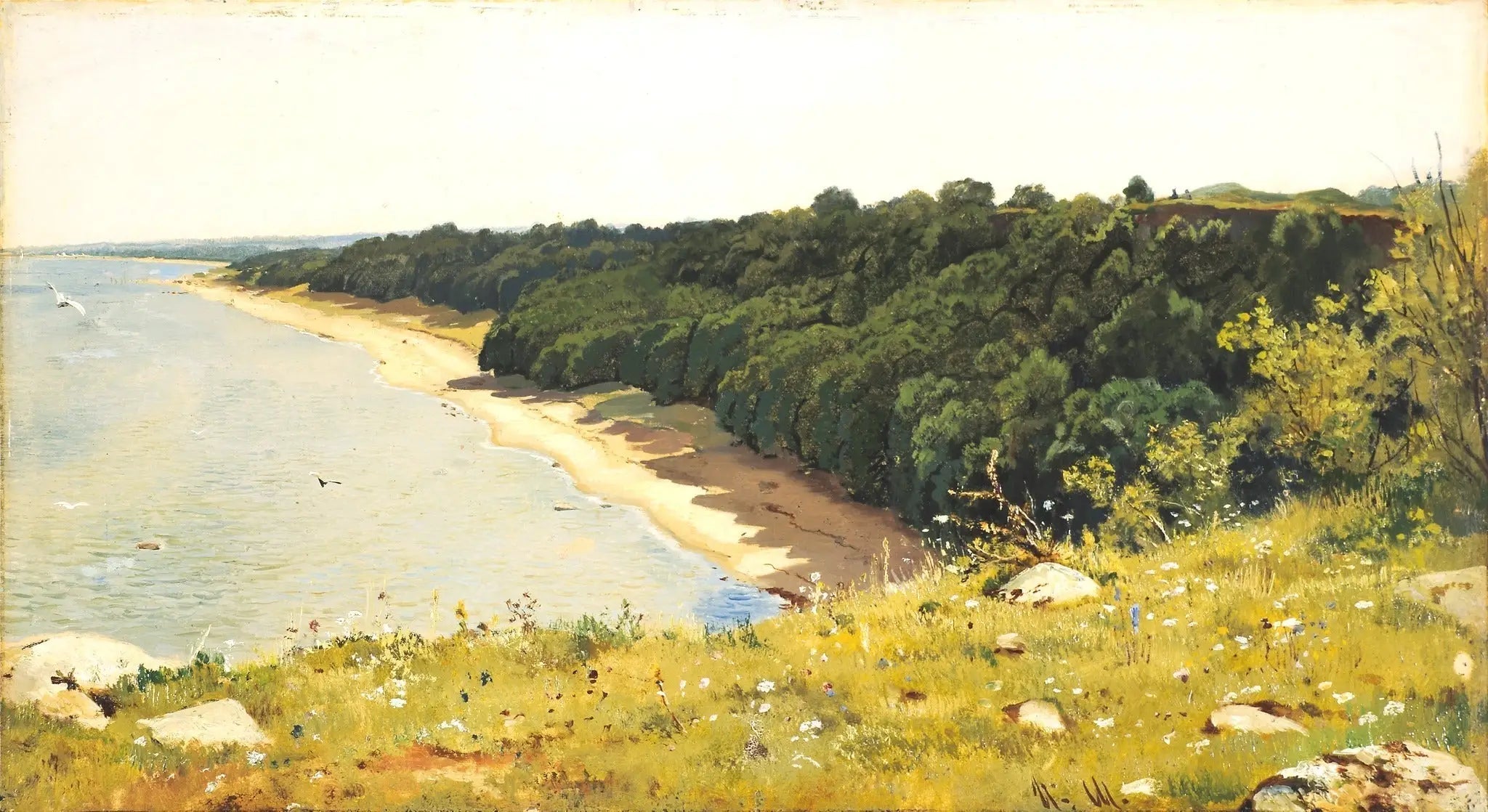 Au bord de la mer - Ivan Chichkine - Alpha Reproduction