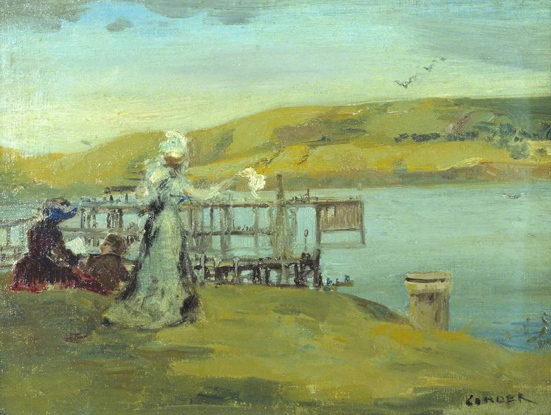 Nad morzem: Swanage - Charles Conder