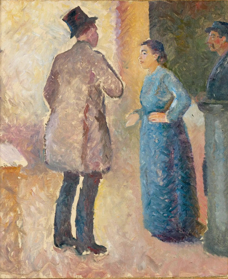 W kawiarni - Edvard Munch