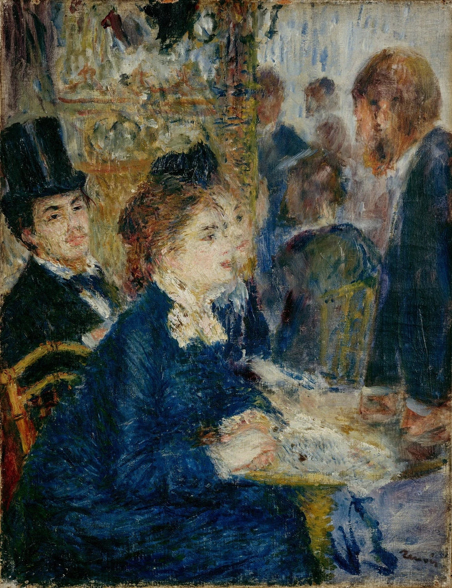 W kawiarni - Pierre-Auguste Renoir