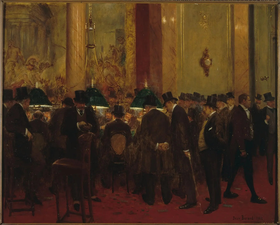 Na kole - Jean Béraud
