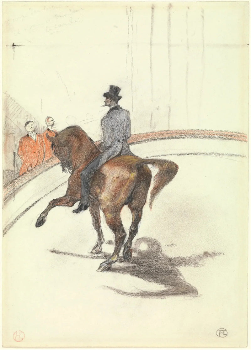 W Cyrku: Hiszpański Krok - Henri de Toulouse-Lautrec