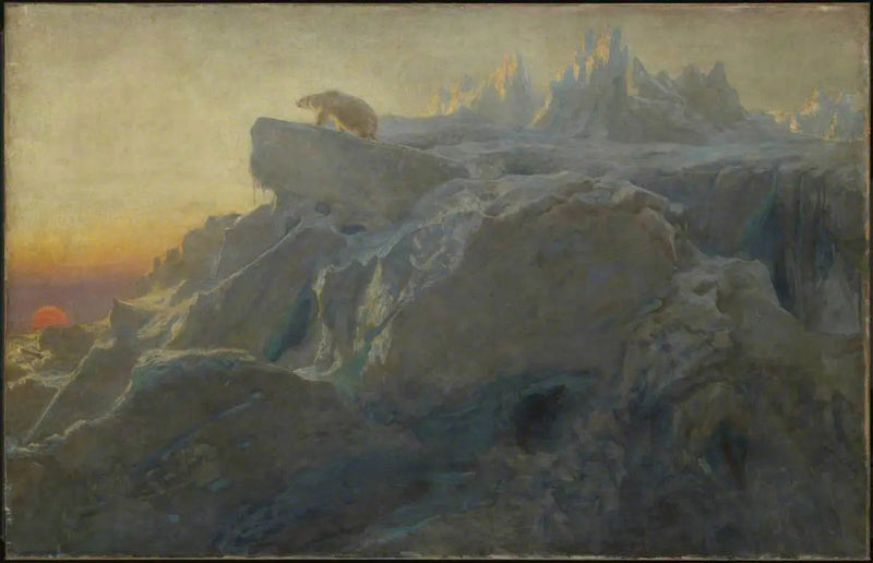 Poza śladami człowieka - Briton Rivière