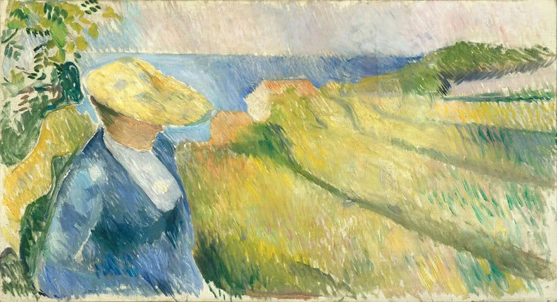 Na świeżym powietrzu - Edvard Munch